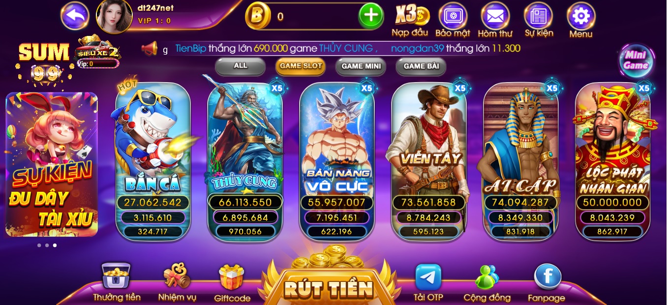 Game bài slot