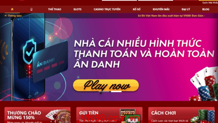 VN88 website chính thức qua đường link mới nhất